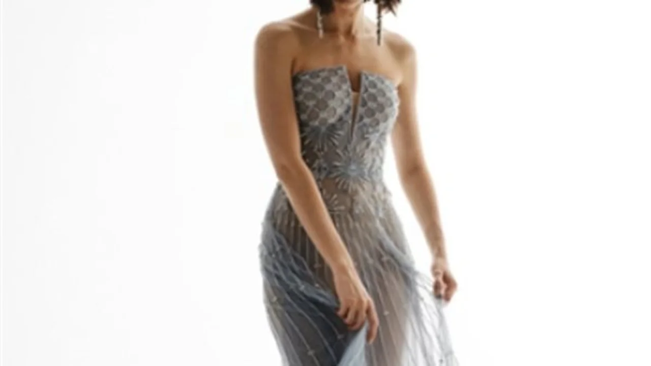 إطلالة استثنائية.. أروى جودة تخطف الأنظار بفستان فضي مطرز في أسوان